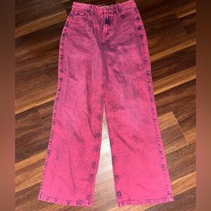 Social Tourist Ultra High Rise Baggy Jeans NEW